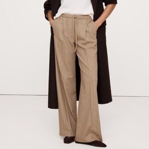 Banana Republic wool blend herringbone pants size Small